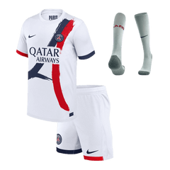 Maillot extérieur PSG 2024/25 pour enfant (maillot, short, chaussettes)
