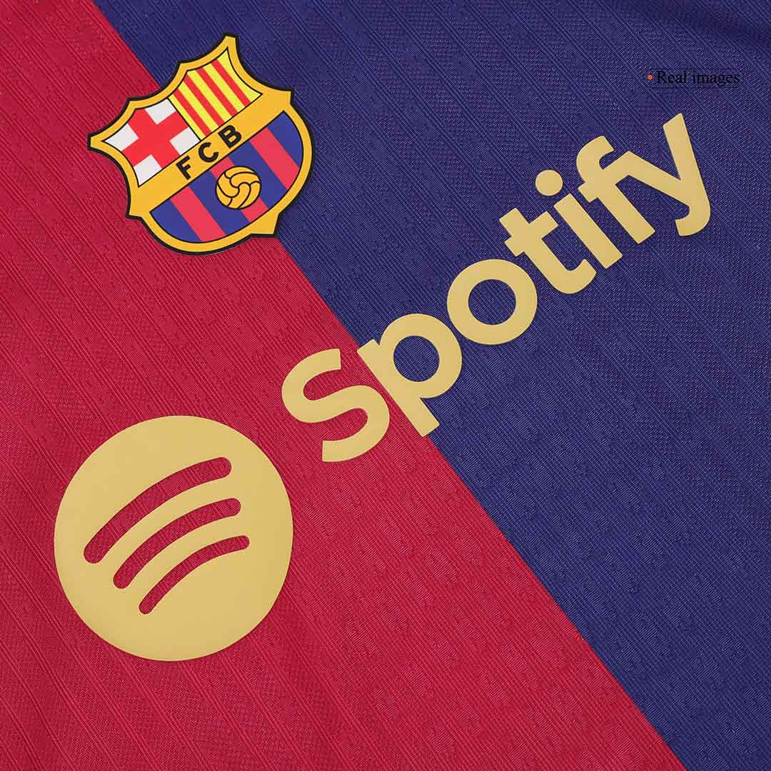 Barcelona RAPHINHA #11 Home Soccer Jersey Authentic 2024/25 - UCL Edition