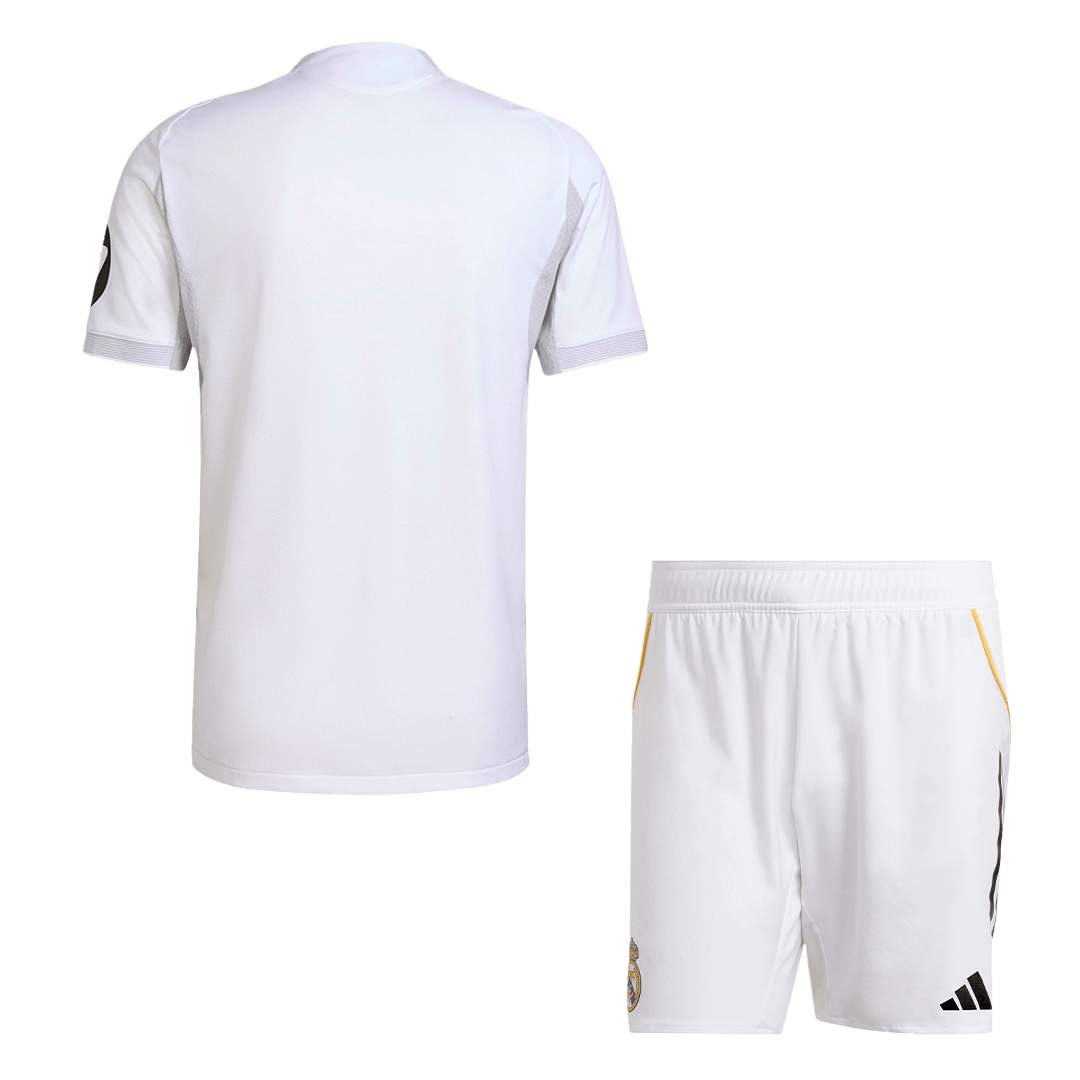 Authentic Real Madrid Home Soccer Jersey Kit(Jersey+Shorts) 2025/26 White