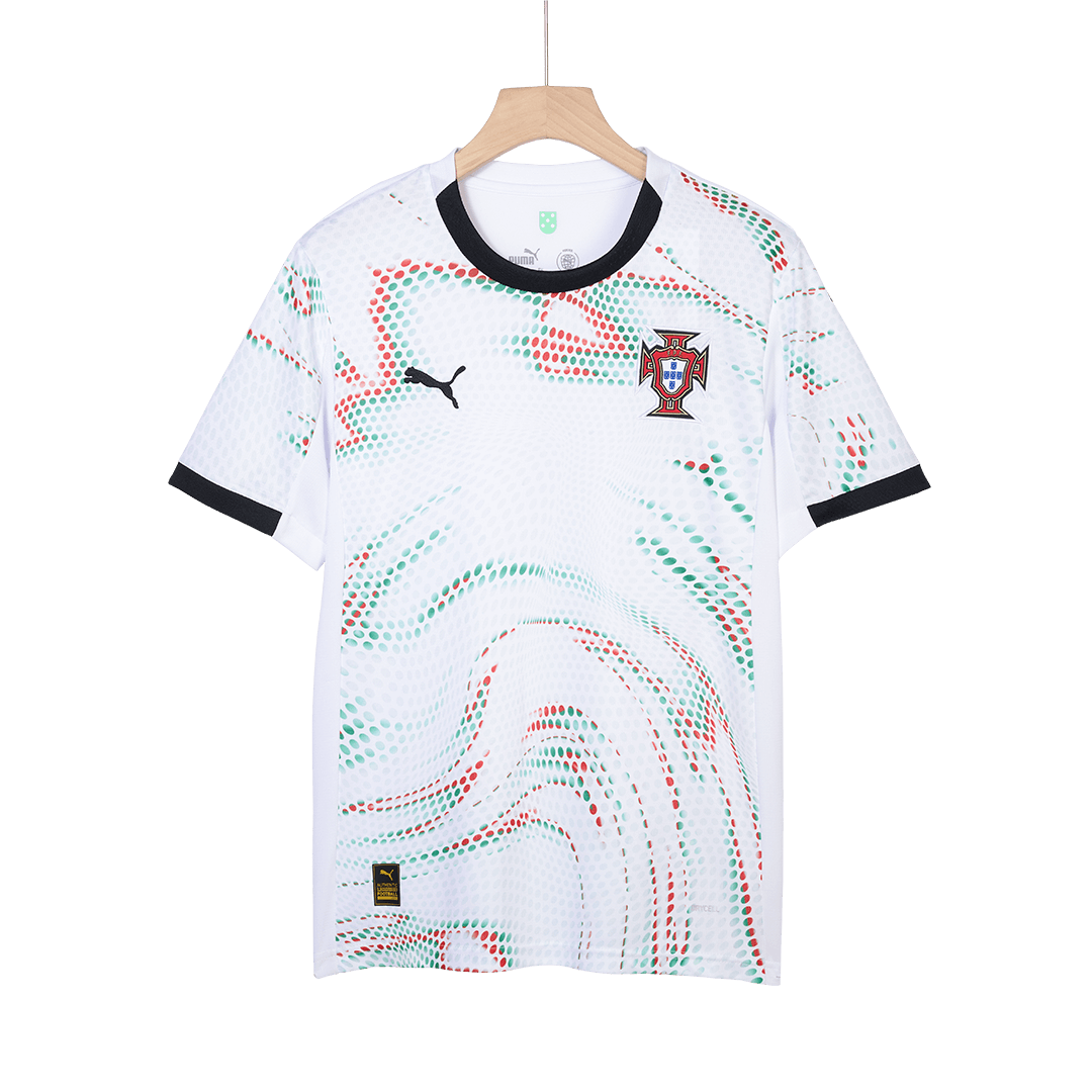 Portugal Auswärts-Fußballtrikot 2025 (Trikot + Shorts)