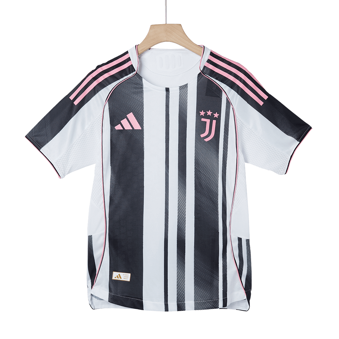 Authentic Juventus Home Soccer Jersey 2025/26 Black&White