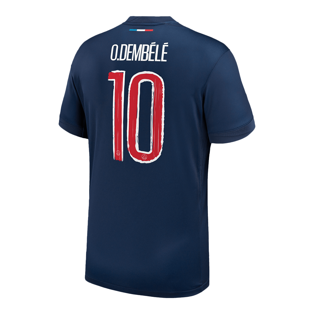 PSG O.DEMBÉLÉ #10 Heimtrikot 2024/25 – UCL Edition