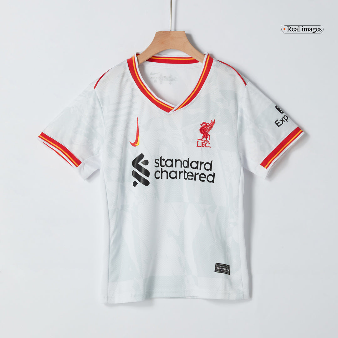 Maillot extérieur Liverpool Third 2024/25 pour enfant (maillot + short)