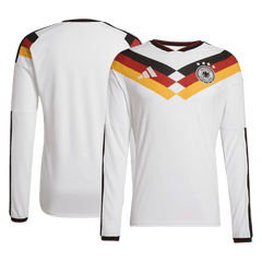 Germany Home Long Sleeve Soccer Jersey World Cup 2026 White