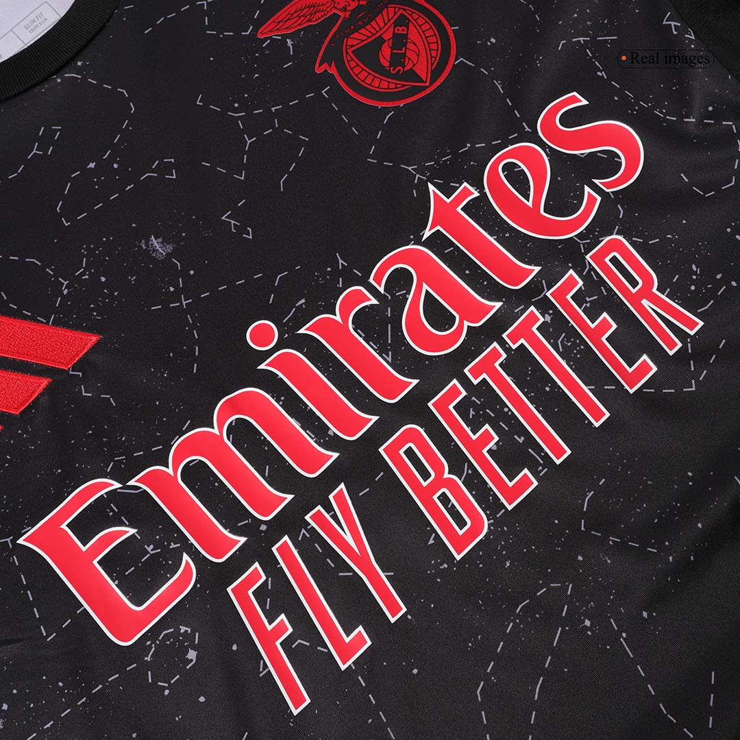Maillot de football personnalisé Benfica Extérieur 2024/25
