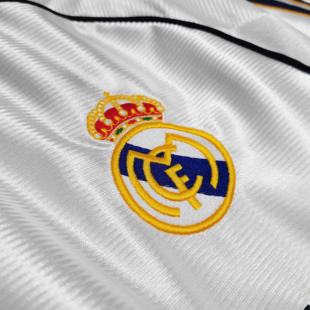 Real Madrid Home Jersey Retro 1998/00