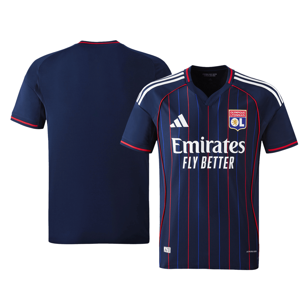 Authentic Olympique Lyonnais Away Soccer Jersey 25/26 Navy