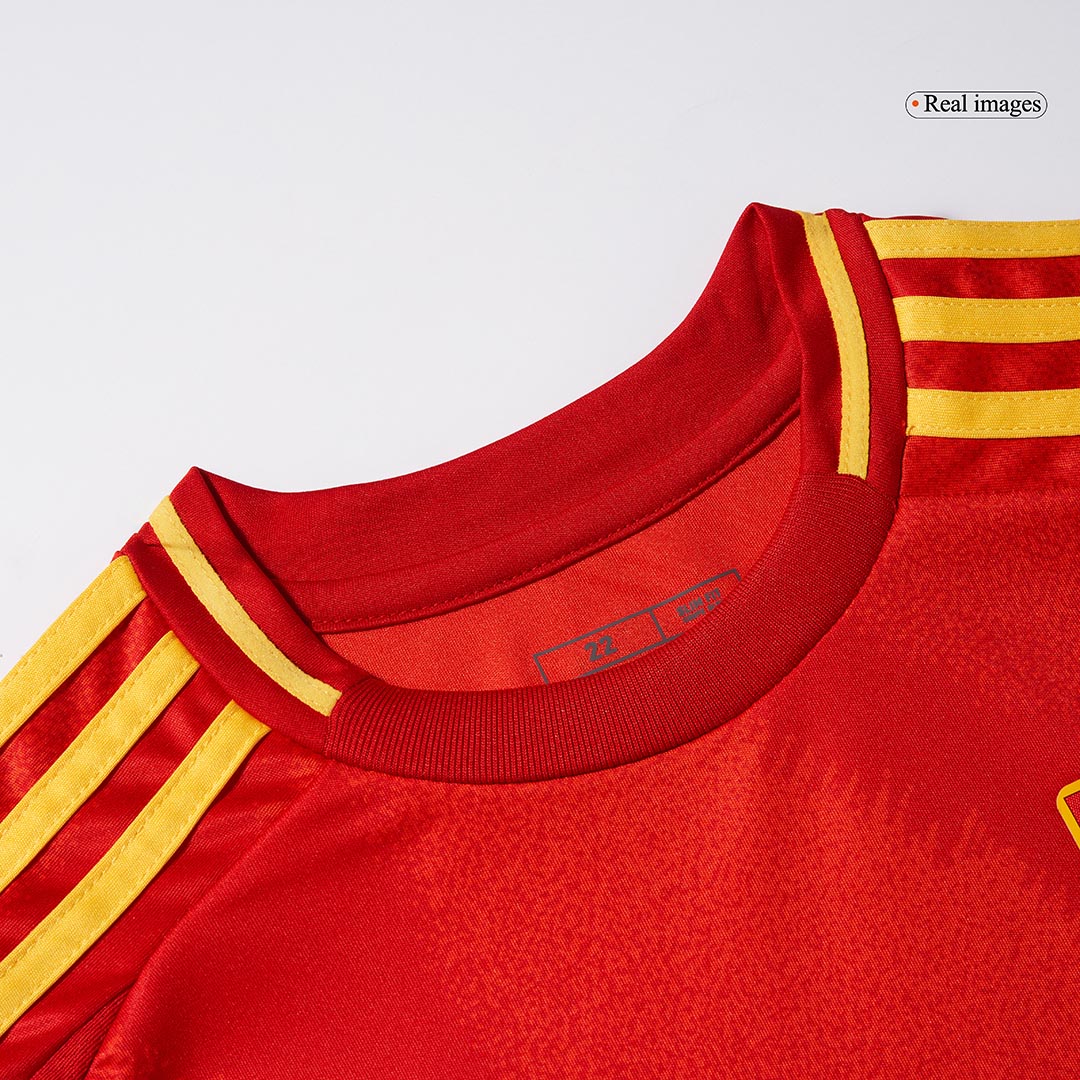 Maillot domicile Espagne EURO 2024 Enfant (Maillot + Short + Chaussettes)
