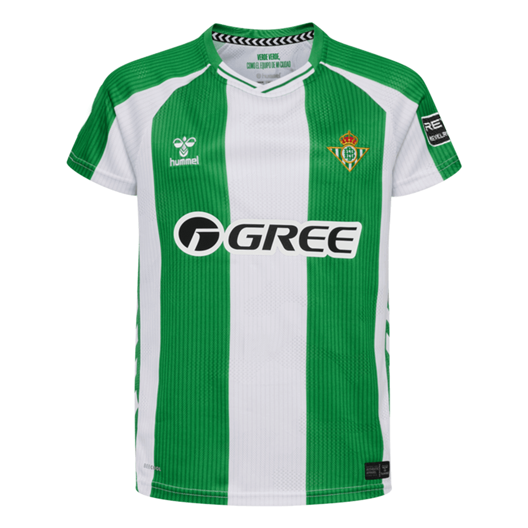 Real Betis Home Jersey 25/26 Green&White