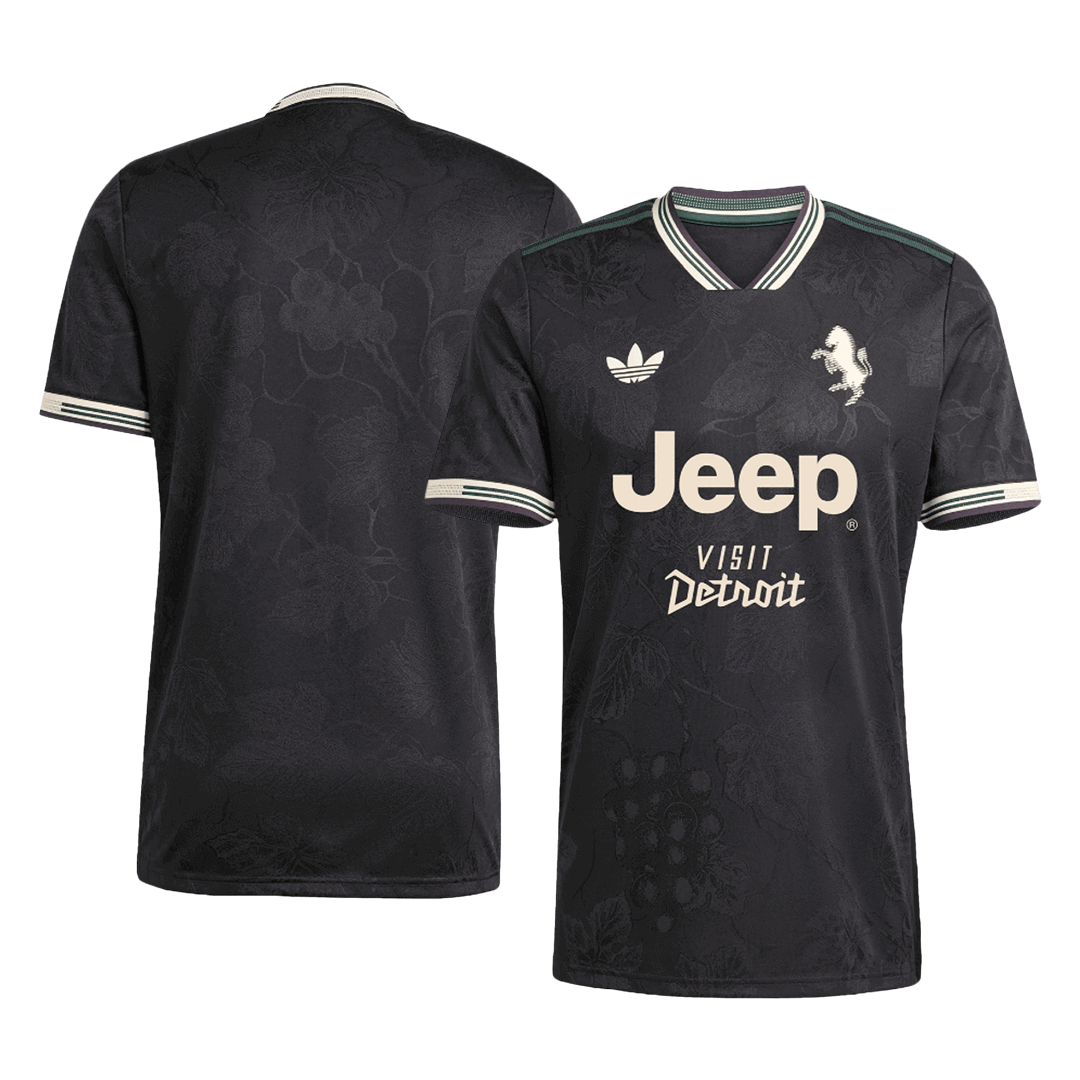 Authentic Juventus Third Away Soccer Jersey 25/26 Black