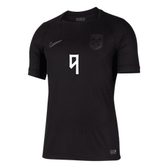 BRAUT HAALAND #9 Player Version Norway Away Soccer Jersey World Cup 2026 Black
