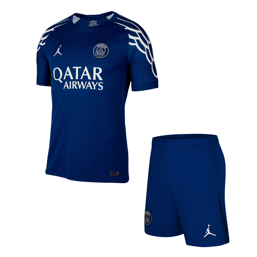 PSG Viertes Auswärts-Fußballtrikot 2024/25 (Trikot + Shorts)