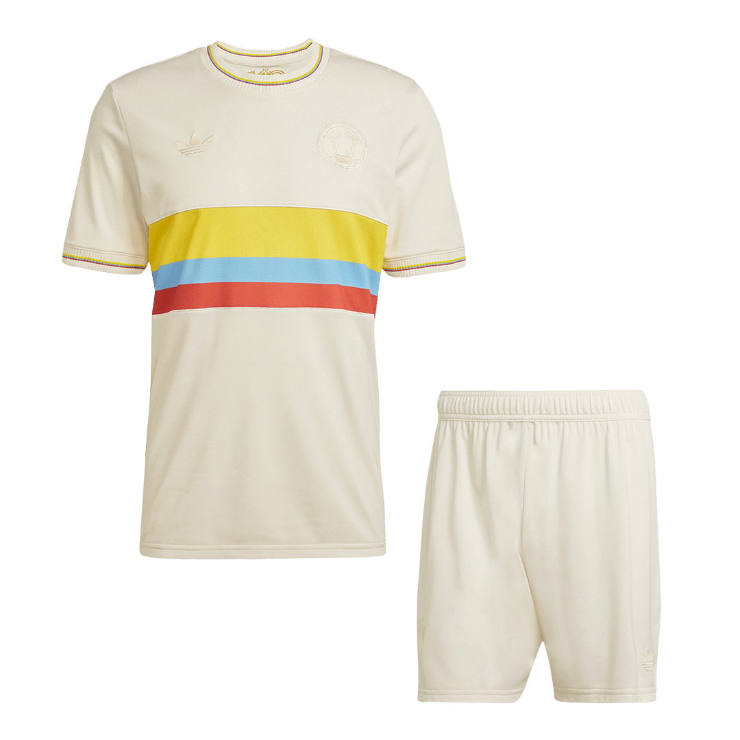 Kolumbien Fußballtrikot-Set 2024 (Trikot + Shorts) – 100. Jubiläum