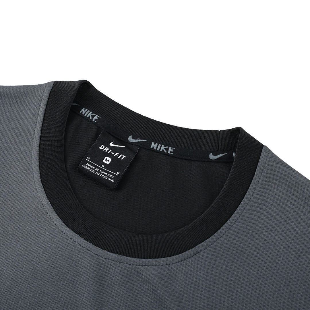 NK-ND03 Anpassbares Team-Trikot-Set (Shirt + Short) Schwarz &amp; Grau