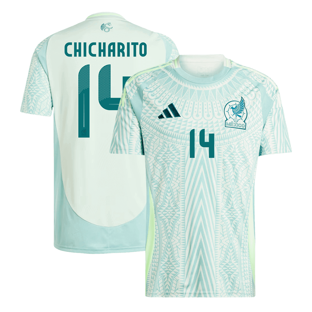 Maillot Mexique CHICHARITO #14 Extérieur Copa America 2024 