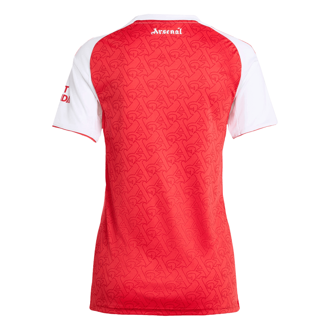 Women's Arsenal Home Soccer Jersey 2025/26 Red