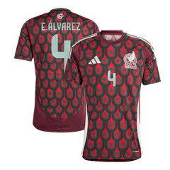 Maillot Mexique E.ÁLVAREZ #4 Domicile Copa America 2024 