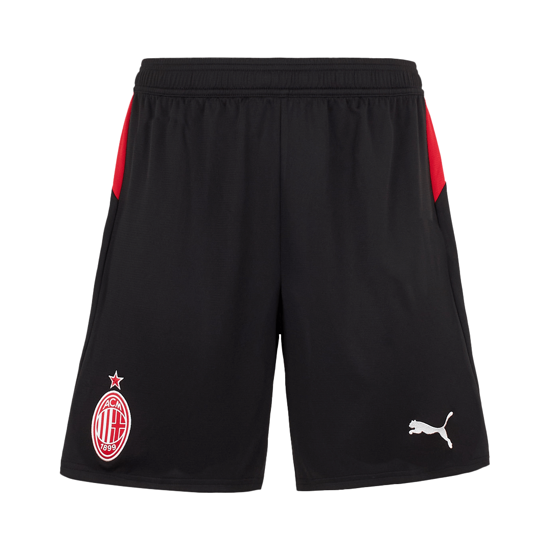 AC Milan Home Soccer Shorts 25/26 Black