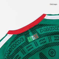 Mexico Home Soccer Jersey Kit(Jersey+Shorts) World Cup 2026 Green