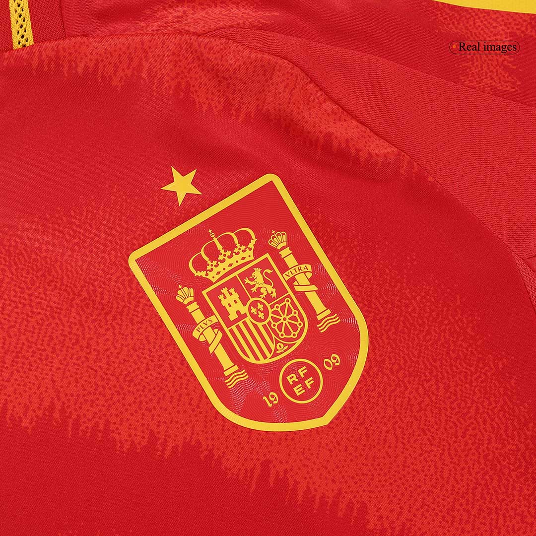 Spain LAMINE YAMAL #19 Home Jersey Authentic EURO 2024