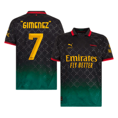 Maillot extérieur AC Milan « GIMENEZ » n° 7, quatrième édition 2024/25