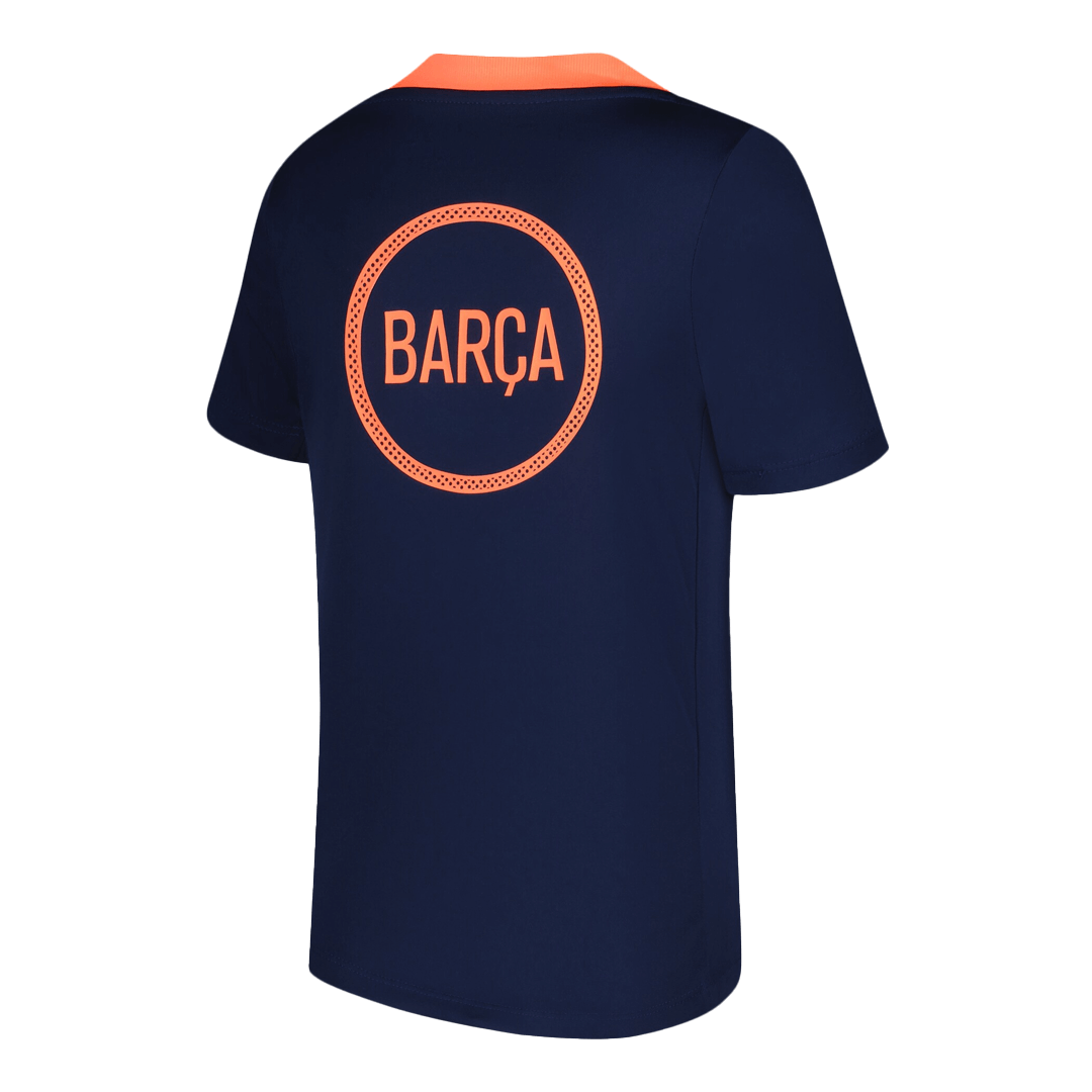25/26 Club Barcelona Pe-Match Soccer Jersey Orange&Black
