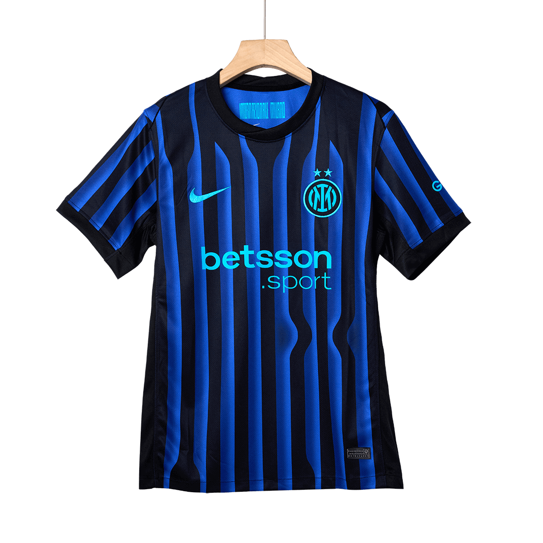 PAVARD #28 Inter Milan Home Soccer Jersey 2025/26 Blue&Black
