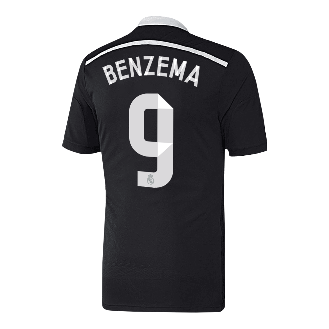 Maillot de football extérieur rétro BENZEMA #9 du Real Madrid 2014/15