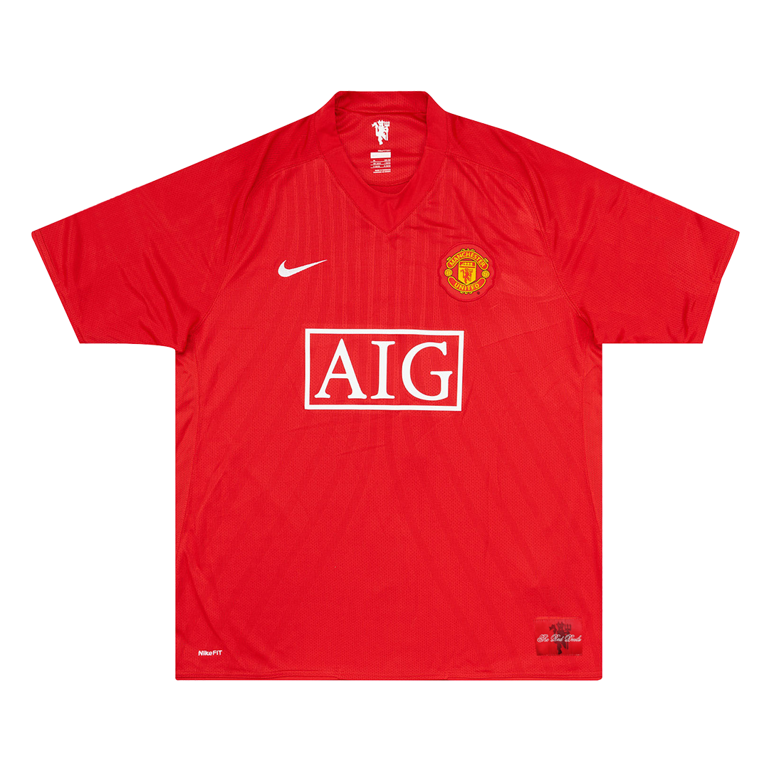 Manchester United ROONEY #10 Home Soccer Jersey Retro 2007/08
