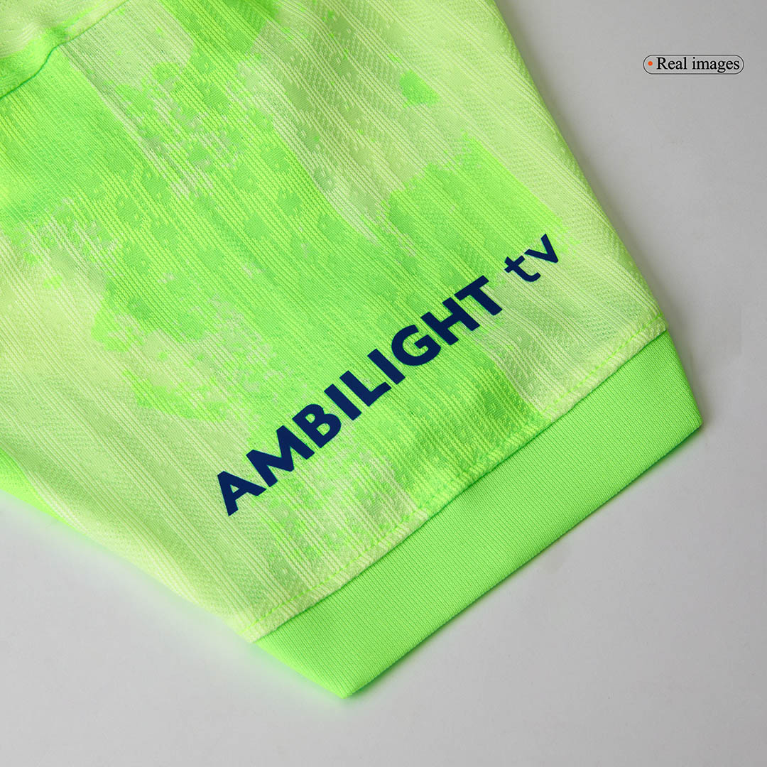 Barcelona LAMINE YAMAL #19 Third Away Soccer Jersey Authentic 2024/25- UCL（Spotify Logo Without Text）