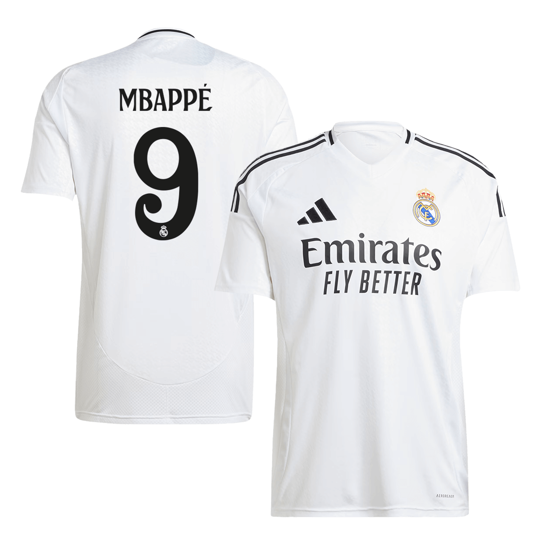 Real Madrid MBAPPÉ #9 Home Jersey