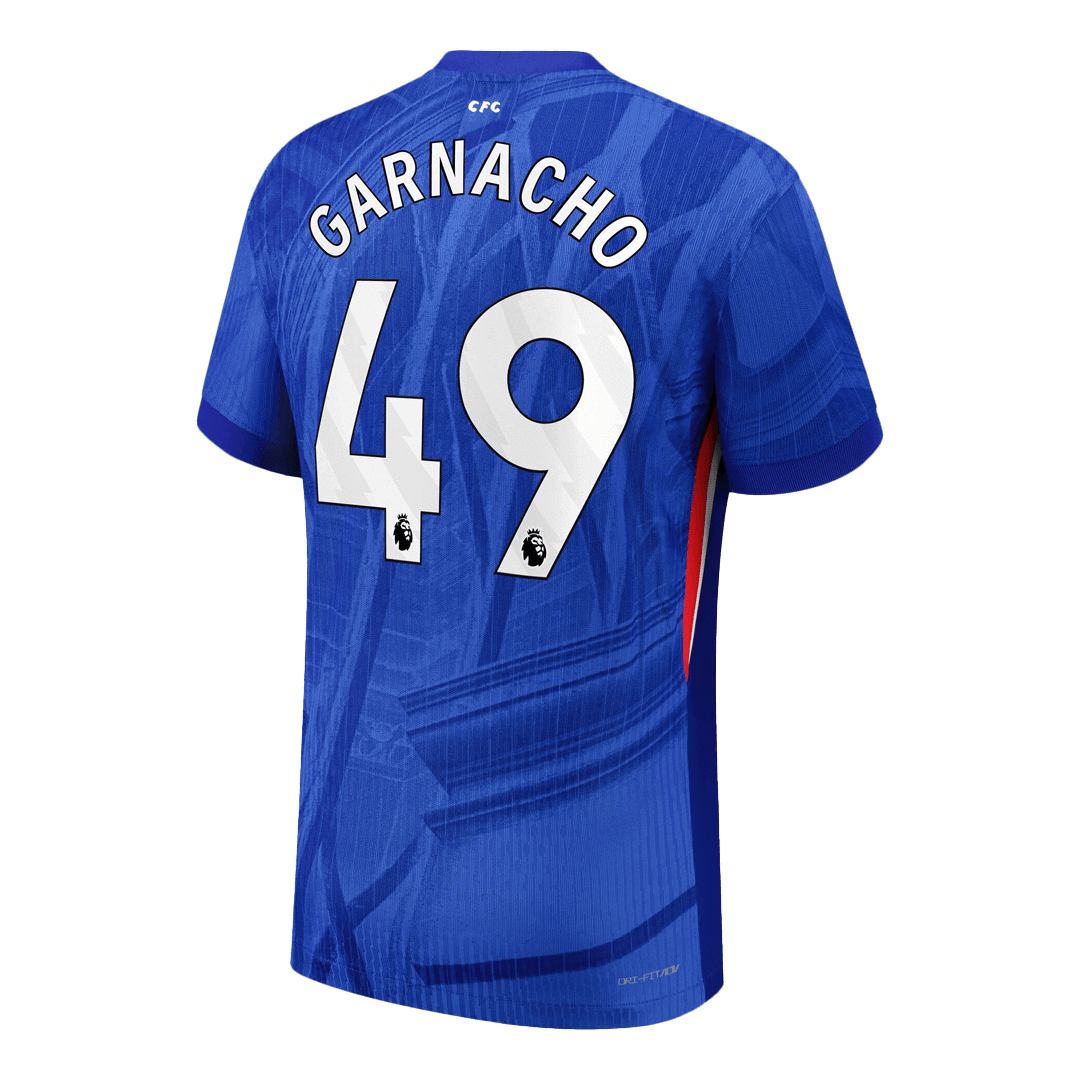 GARNACHO #49 Authentic Chelsea Home Soccer Jersey 2025/26 Blue