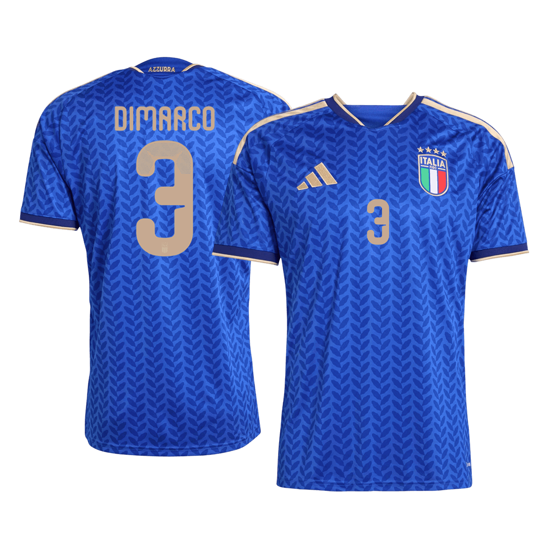 DIMARCO #3 Italy Home Soccer Jersey World Cup 2026 Blue