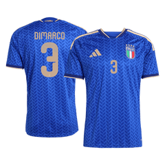 DIMARCO #3 Italy Home Soccer Jersey World Cup 2026 Blue