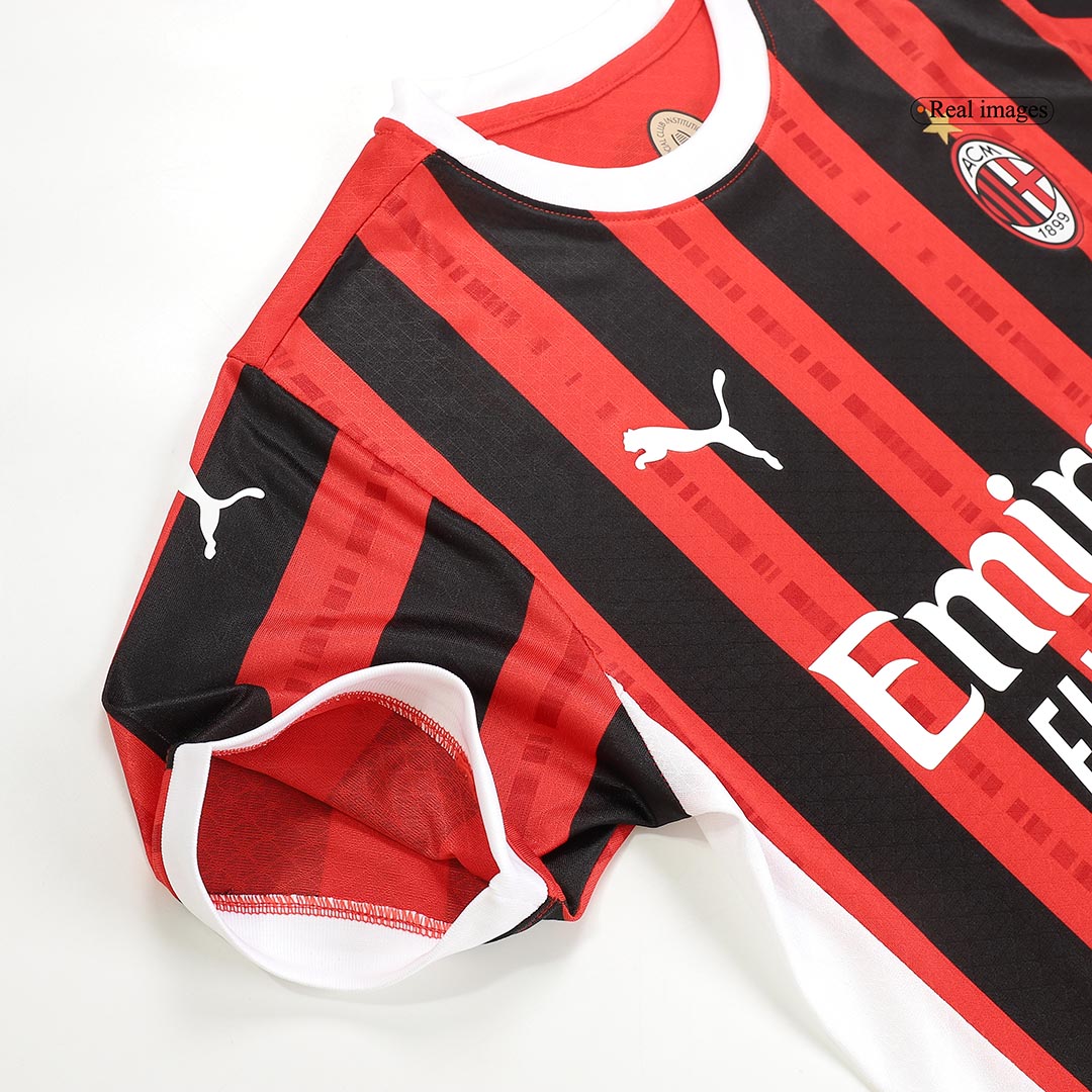 AC Milan GIMENEZ #7 Home Soccer Jersey Authentic 2024/25