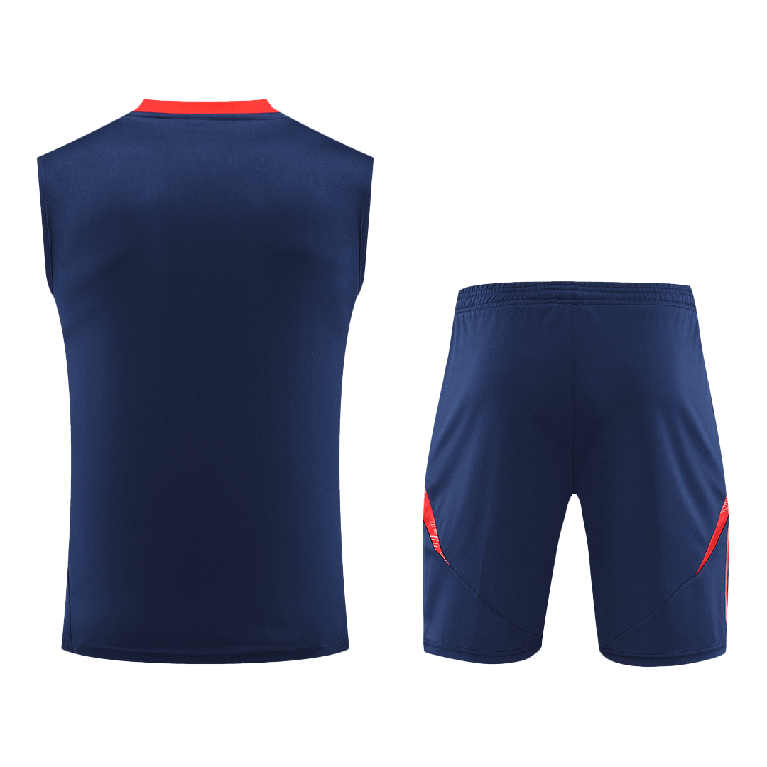 Manchester United Pre-Match Fußballtrikot-Set 2024/25 (Trikot + Shorts)
