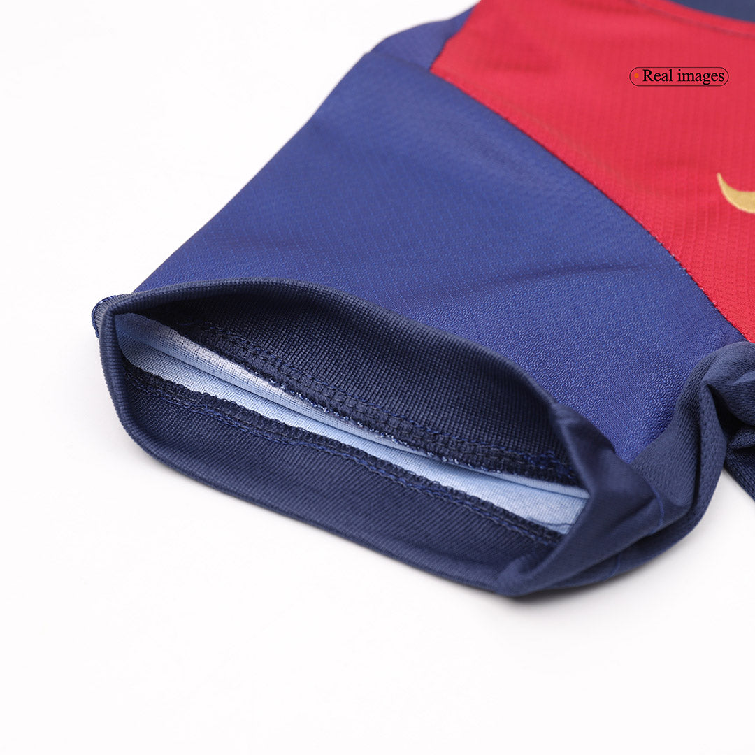 Maillot domicile Barcelone 2024/25 pour enfant (maillot, short, chaussettes)