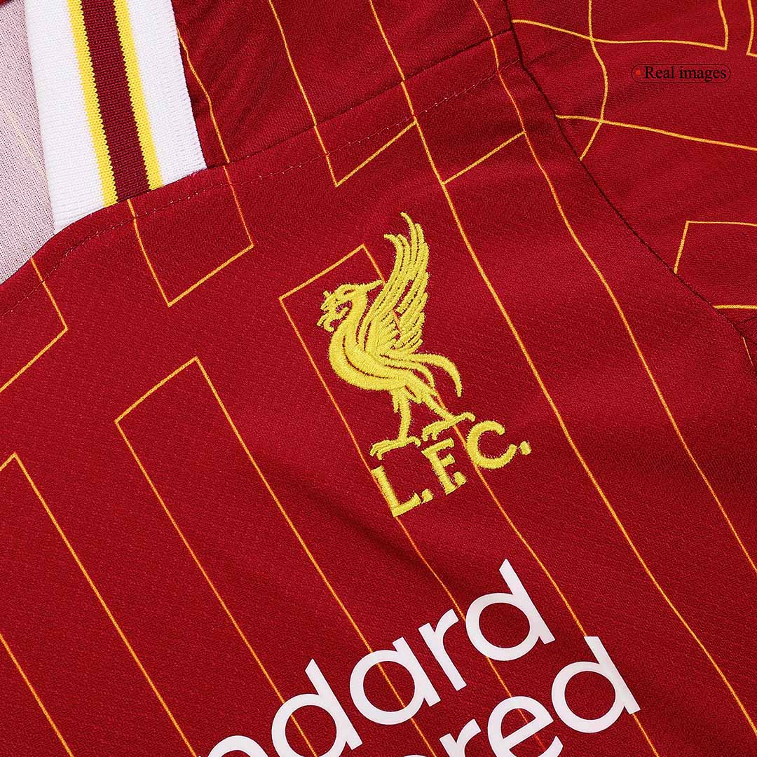 Maillot domicile Liverpool 2024/25 pour enfant (maillot + short)