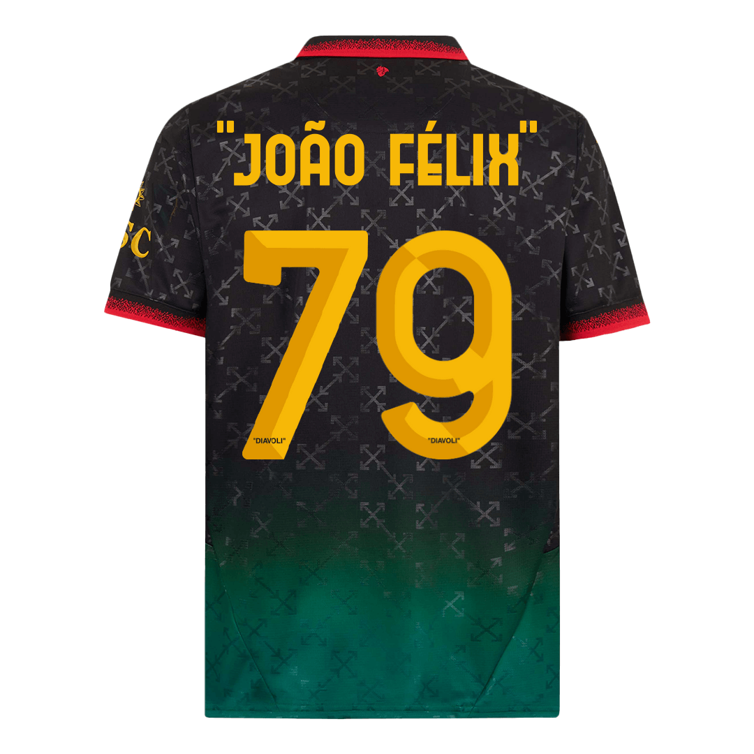 AC Mailand „JOÃO FÉLIX“ #79 Viertes Auswärts-Fußballtrikot 2024/25