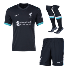 Liverpool Auswärts-Fußballtrikot 2024/25 (Trikot + Shorts + Socken)