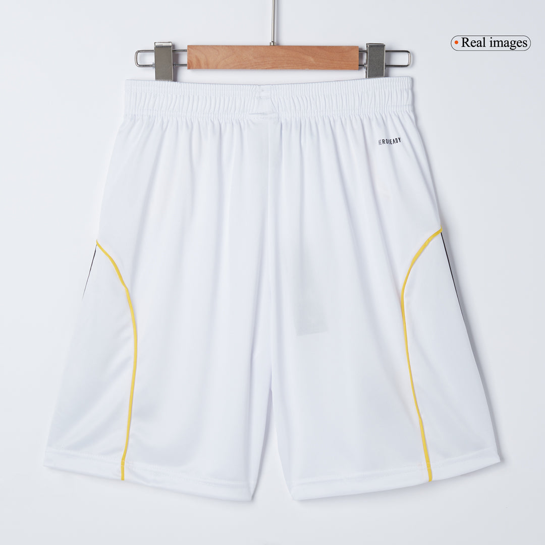 Real Madrid Home Soccer Jersey Kit(Jersey+Shorts) 2025/26 White