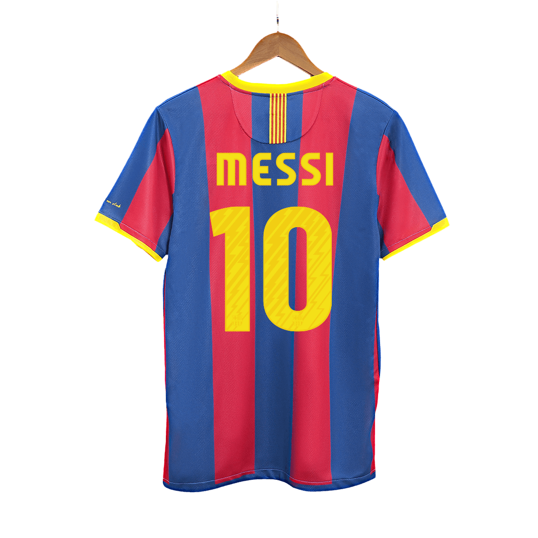 Barcelona MESSI #10 Home Soccer Jersey Retro 2010/11