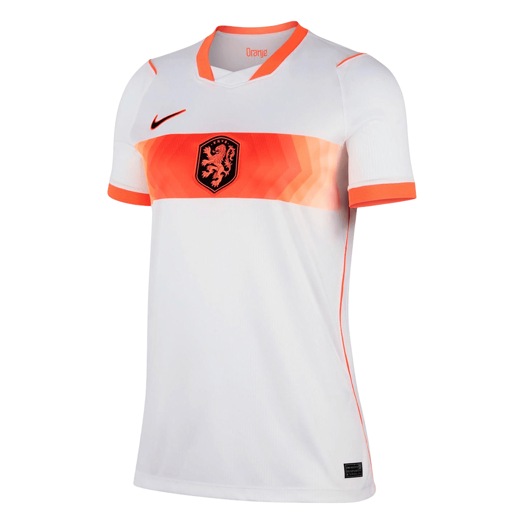 Women's Netherlands Away Soccer Jersey World Cup 2026 White