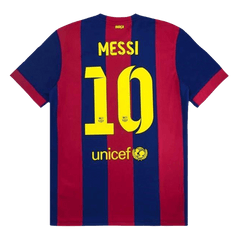 Maillot Barcelone MESSI #10 Domicile Rétro 2014/15 