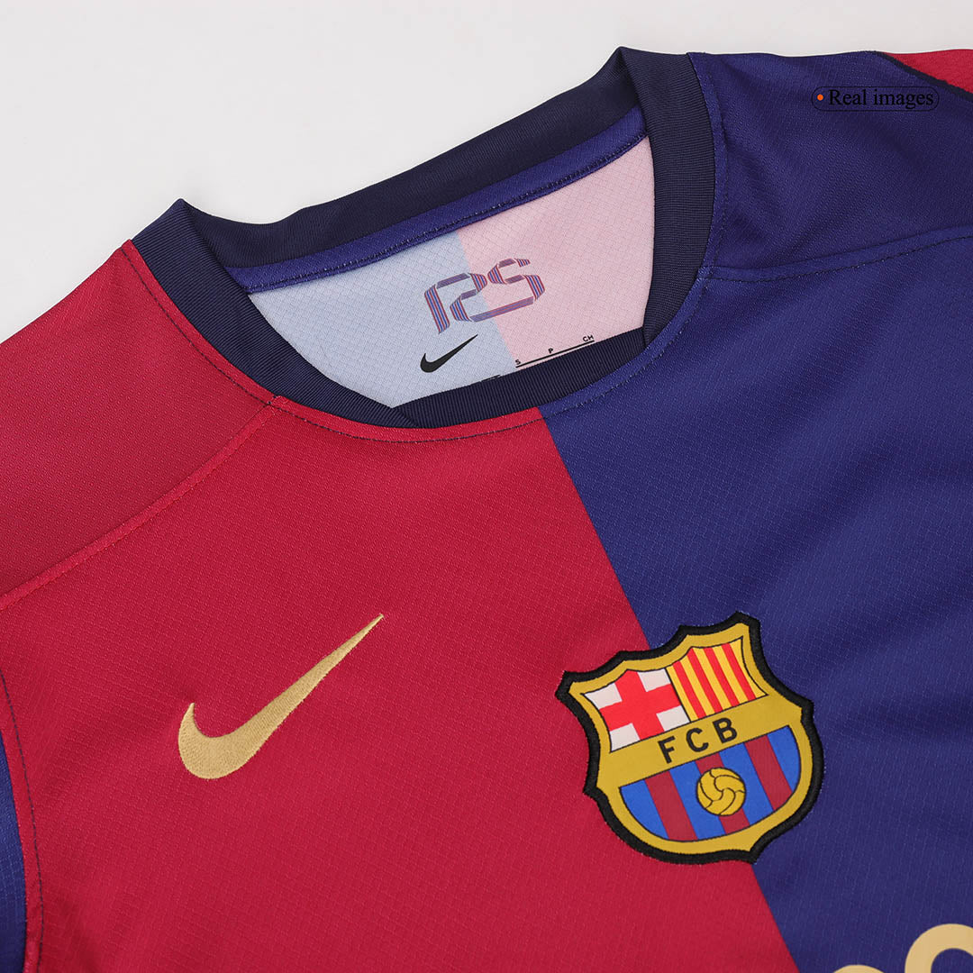 Barcelona Langarm-Heimtrikot 2024/25