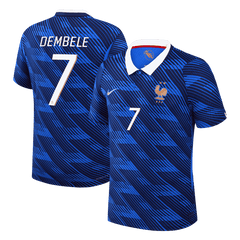 DEMBELE #7 Player Version France Home Soccer Jersey World Cup 2026 Blue