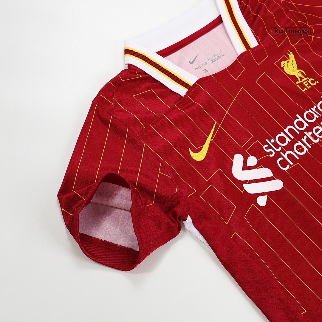Maillot domicile Liverpool 2024/25 pour enfant (maillot + short)