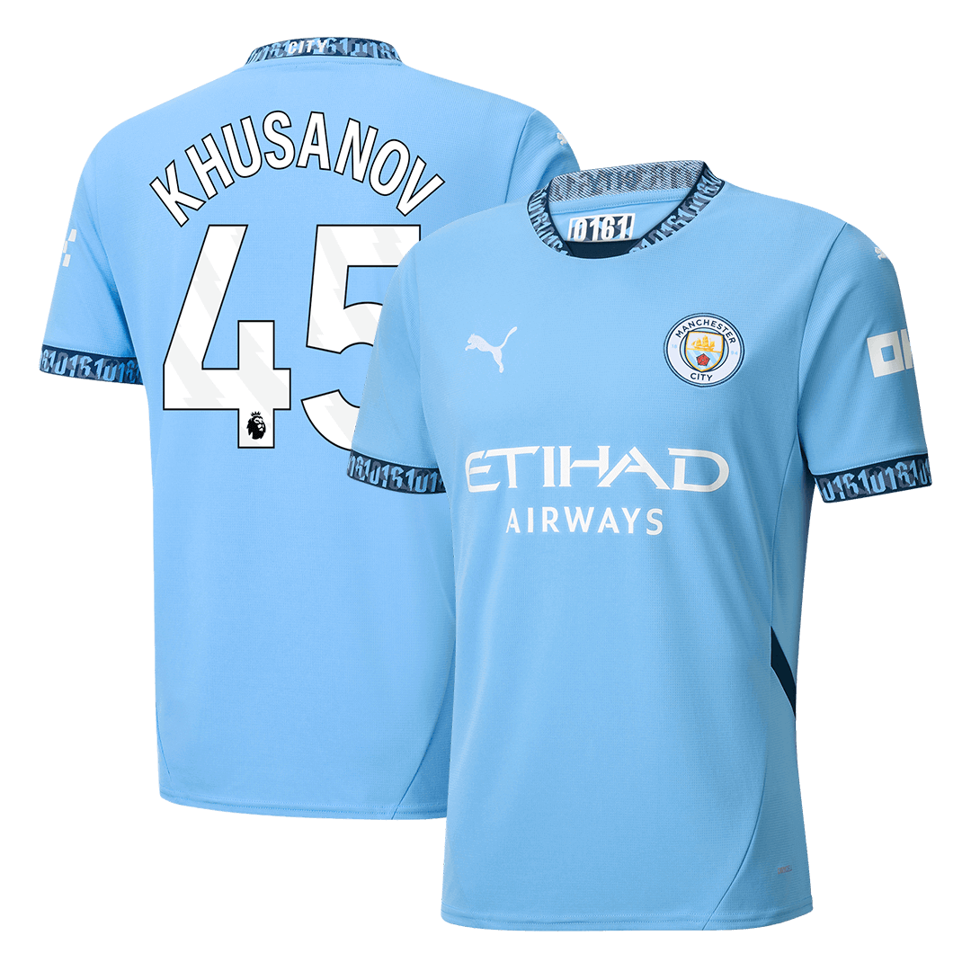 Manchester City KHUSANOV #45 Home Jersey