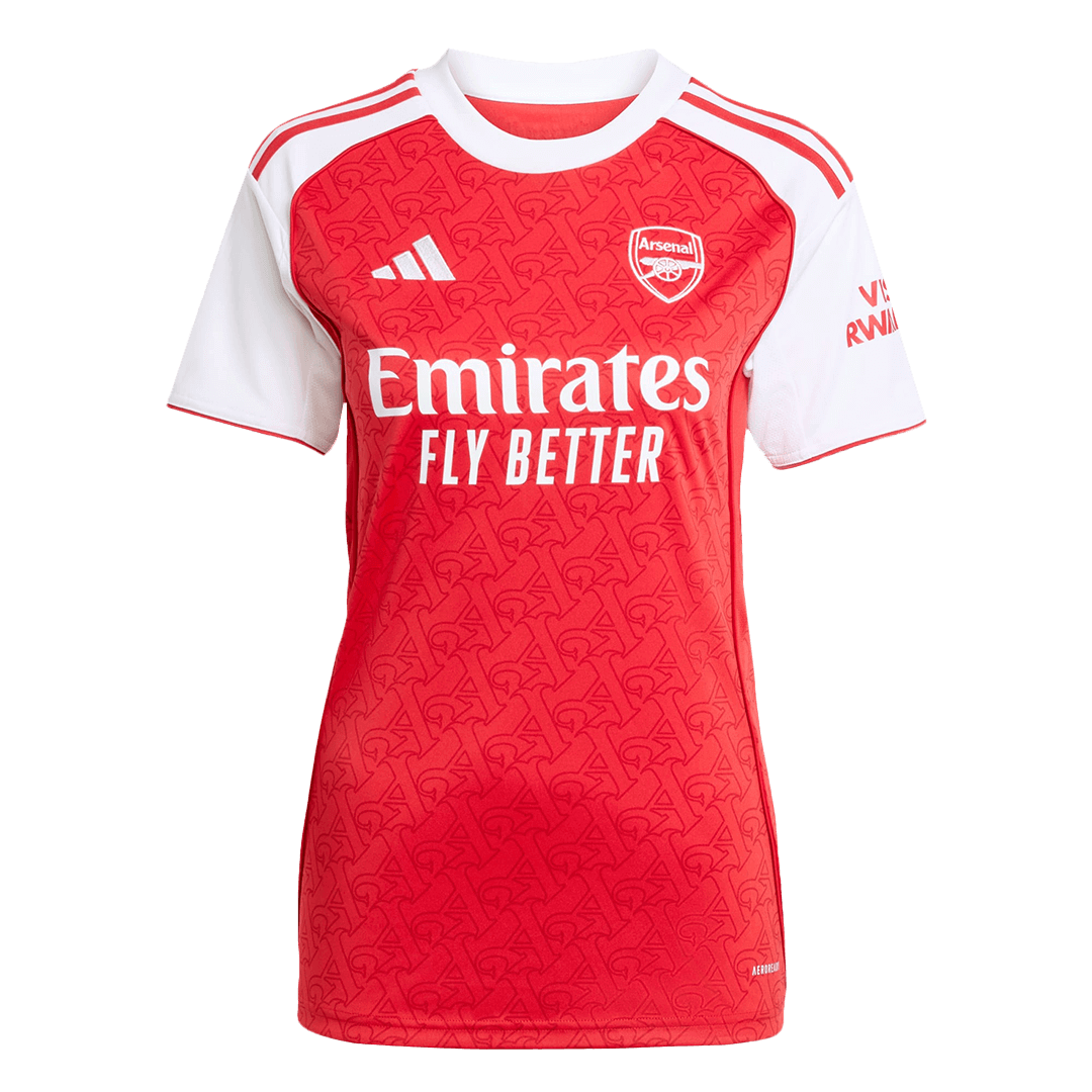 Women's Arsenal Home Soccer Jersey 2025/26 Red
