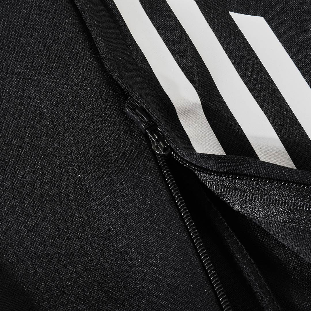 Real Madrid Zipper Sweatshirt Kit(Top+Pants) 25/26 Black